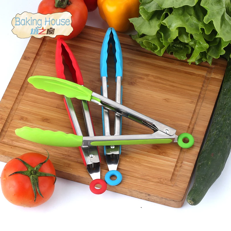 9 дюймов на выбор Многофункциональный силиконовый зажим для хлеба щипцы