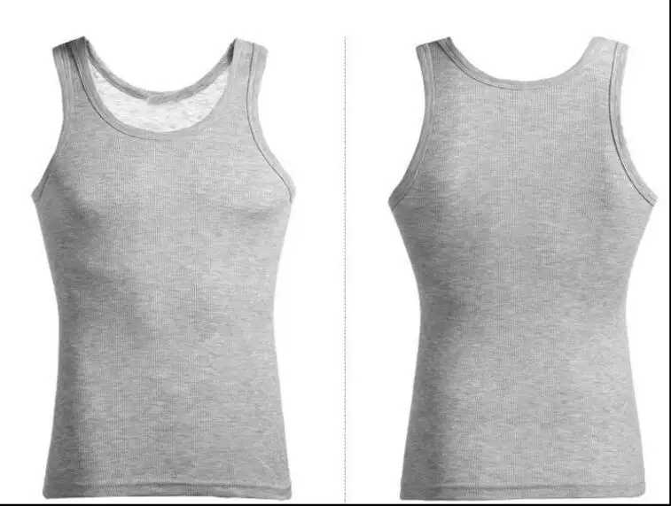 Качественный обновленный бренд мужской летний жилет без рукавов Мужская майка