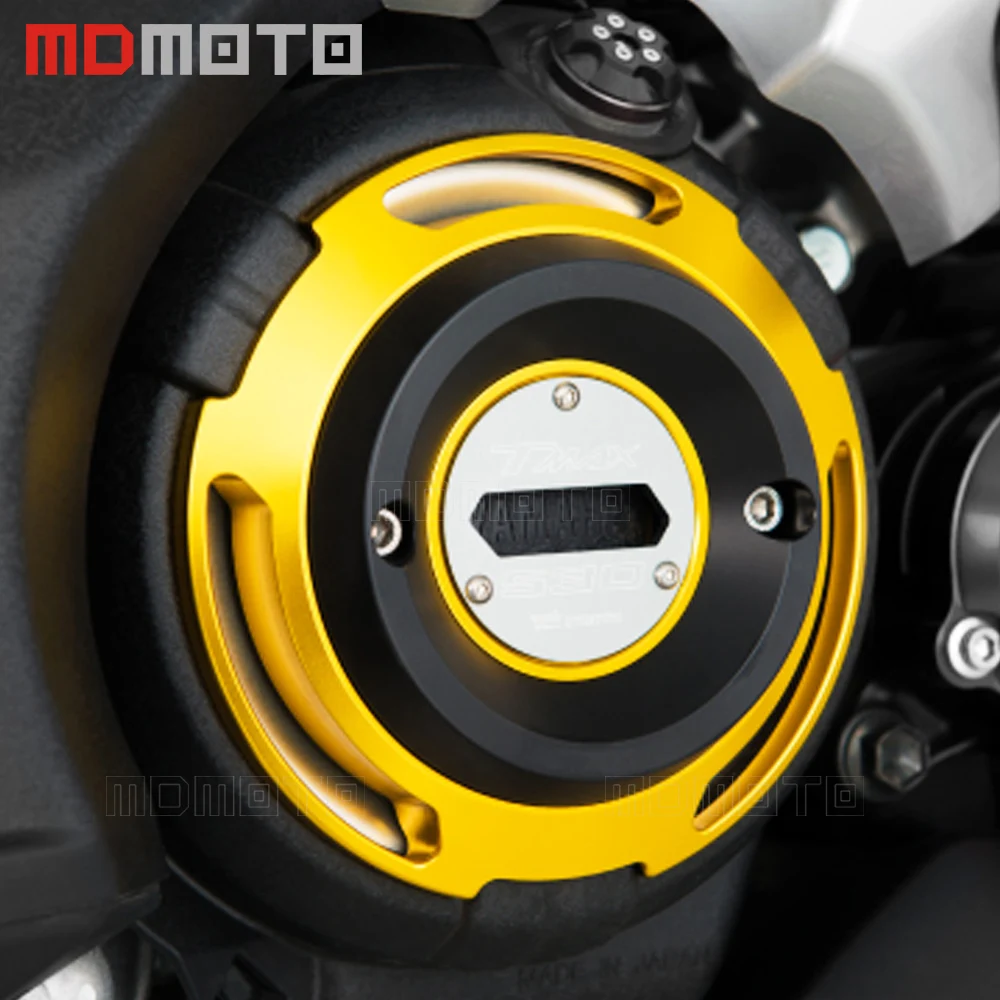 

Motorcycle Aluminum Engine Stator Protective Guard Protective Cover For YAMAHA TMAX530 TMAX 530 SX 2017 2018 T-MAX530 DX