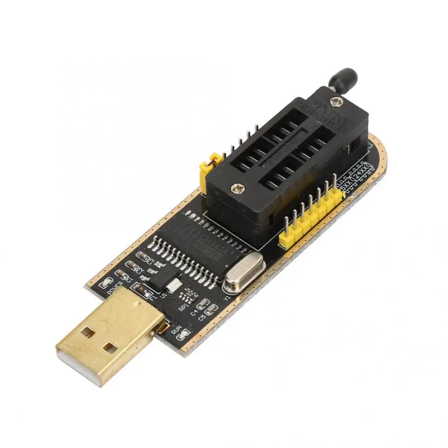 USB программатор CH341A + тестовый зажим SOP8 адаптер 1 8 в модуль преобразователя DIP8