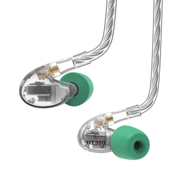 NiceHCK DT300 3BA наушники вкладыши 3 сбалансированные арматурные съемные MMCX кабель