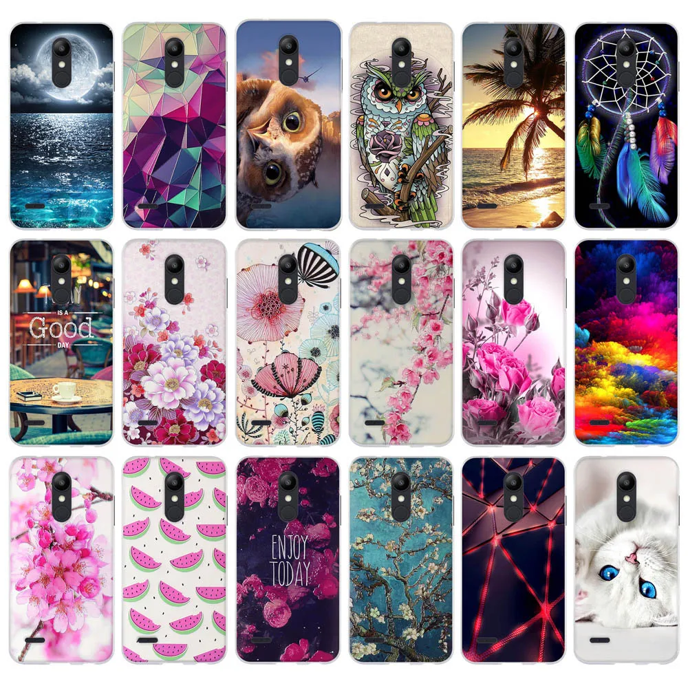 Чехол для LG K10 2018 чехол 5 3 дюйма мягкий + Plus задняя крышка оболочка Обложка|Бамперы|
