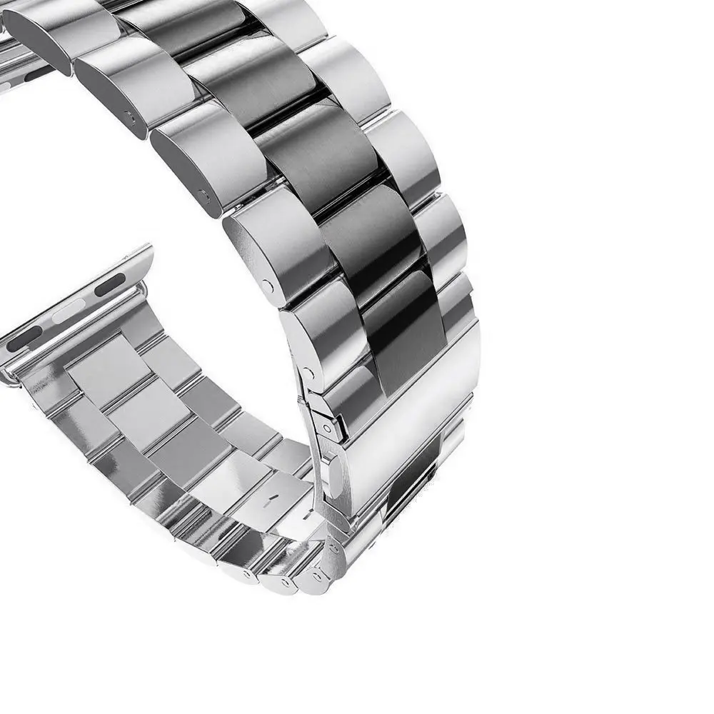 Металлический ремешок из нержавеющей стали для Apple Watch Series 5 1 2 3 4 деловой сменный