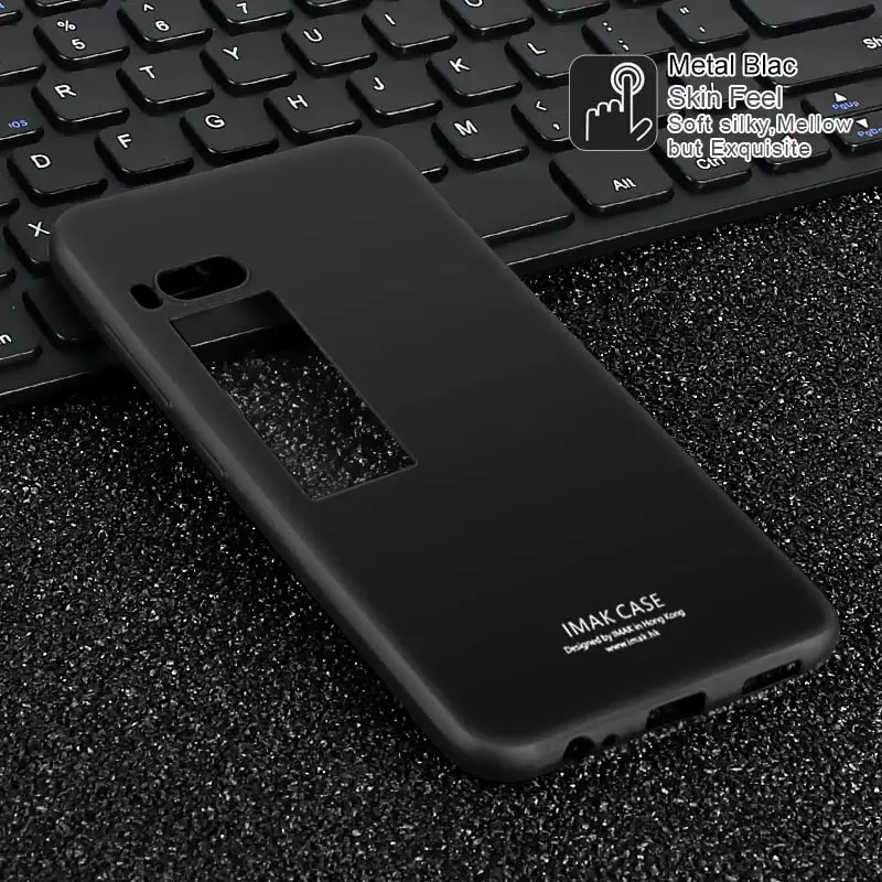for Meizu Pro 7 Case Original IMAK Transparent Shockproof Soft Silicone matte TPU Back Cover For Pro7 Phone |