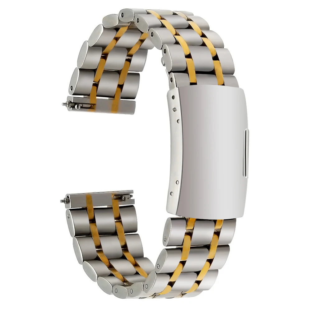 Ремешок из нержавеющей стали для наручных часов быстросъемный браслет с