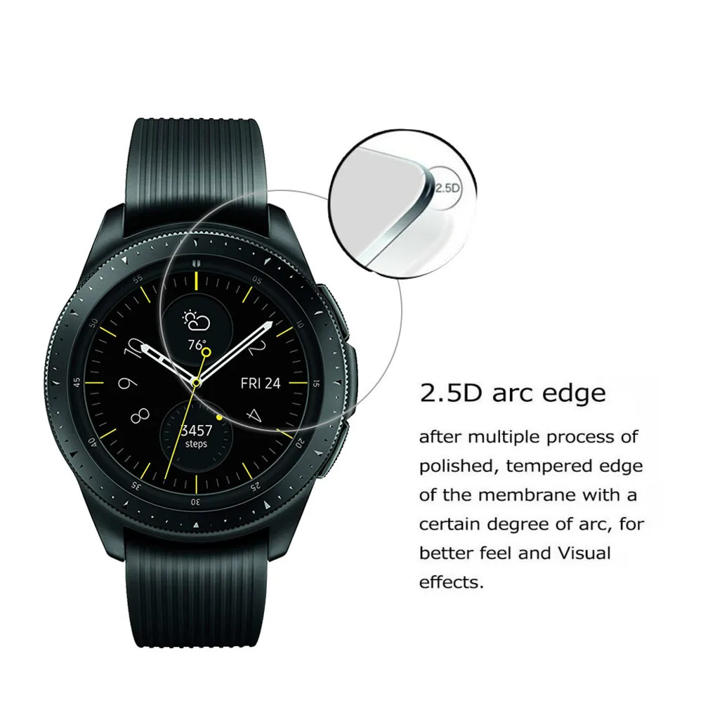 Закаленное стекло для huami amazfit verge Защитная пленка экрана с защитой от царапин HD 5