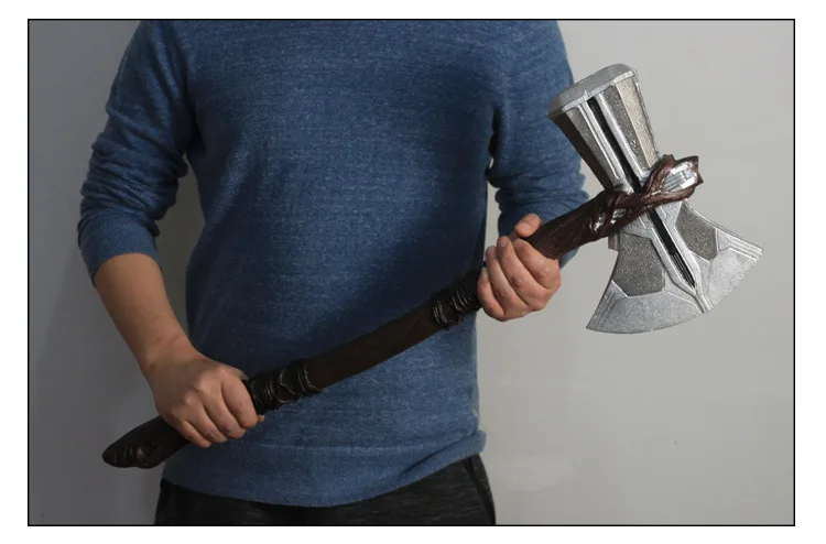Мстители Endgame Бесконечность войны супергерой Тор косплей Odinson оружие Mjolnir Stormbreaker Косплей фигурка Коллекционная модель