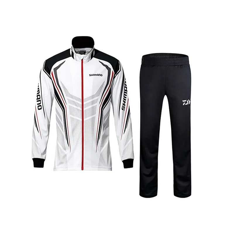 

2021 New Shimano Summer Fisherman Costume Fishing Wear jacket pants Long Sleeve Sunscreen Anti-uv Breathable Coat Fishing Suit