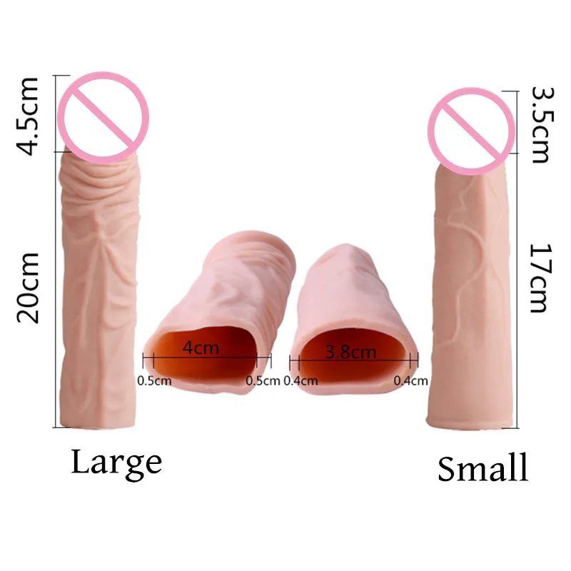 Новинка супер эластичный рукав для пениса гибкий реалистичный фаллоимитатор