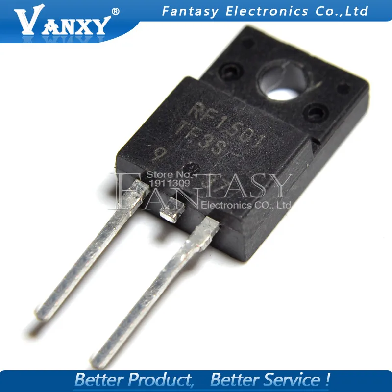 10 шт. RF1501 TO-220F RF1501TF3S TO220F-2 TO-220 новый оригинальный | Электронные компоненты и