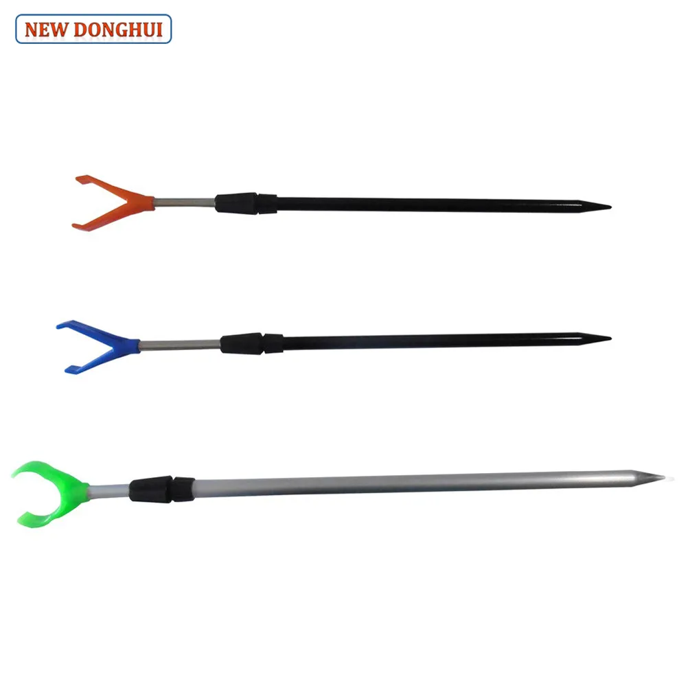 Рыболовная удочка Newdonghui гибкая регулируемая стойка из алюминия и стали