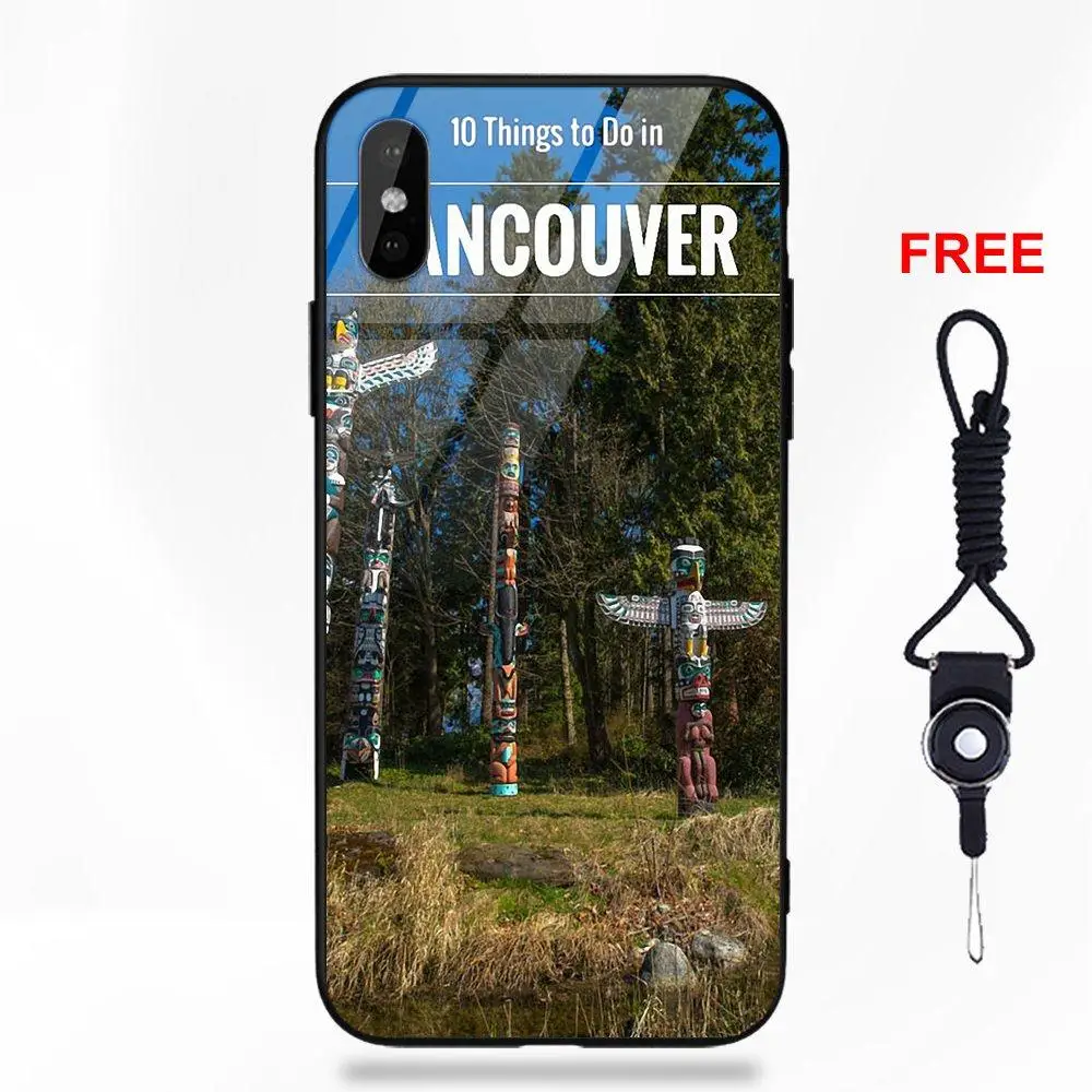 Vvcqod для Apple IPhone X XS Max XR 5 5C 5S SE 6 S 7 8 плюс мягкий ТПУ чехол + закаленное стекло Резина