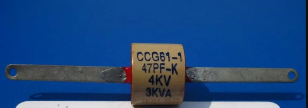 CCG61-1 47P/PF/K/II 4KV 3KVA high frequency machine voltage power ceramic dielectric capacitor