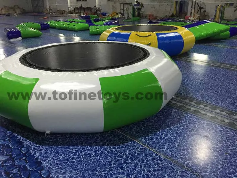 Бесплатная доставка надувной водный батут диаметром 3 м|inflatable water trampoline|water