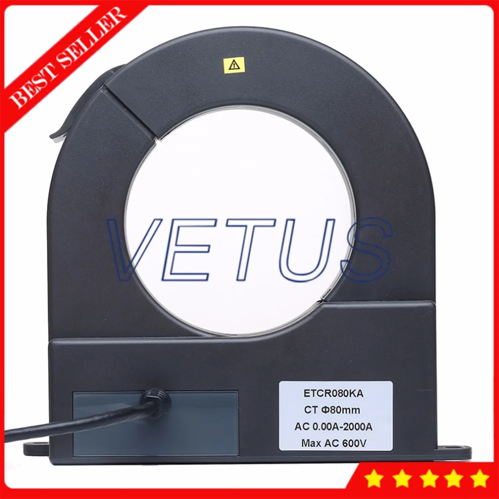 ETCR080KA Многофункциональный измеритель коэффициента мощности с разделенным типом
