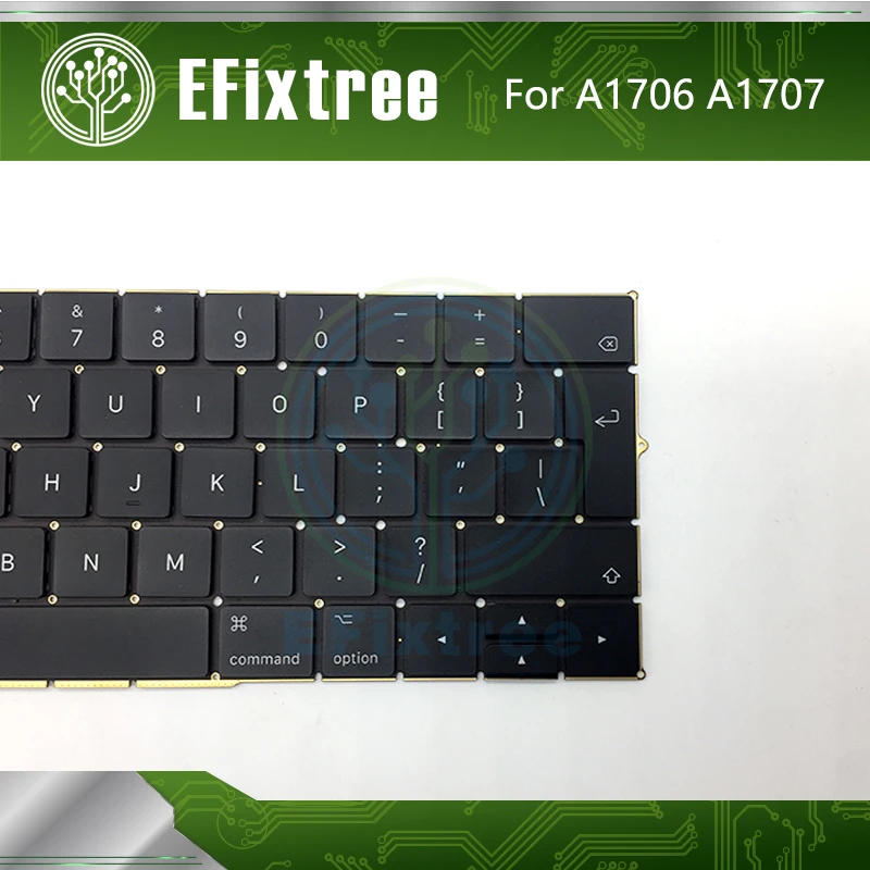 Новая клавиатура A1706 A1707 2016 года Великобритания для Macbook Pro Retina 13 дюймов сменная EMC