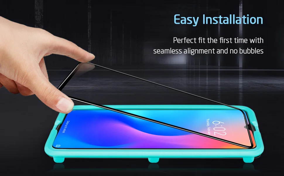 2 шт./лот ESR экран Prorector для Xiaomi Mi 9 pro закаленное стекло 3D полное покрытие телефона пленка Защитное стекло для Xiaomi Mi CC9e