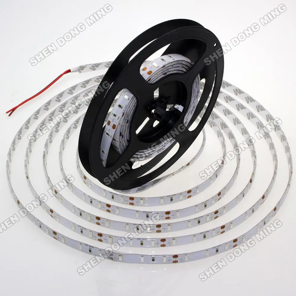 

Waterproof IP65 Flexible 5630 12V 60leds/m 5m 300 Red Warm White Cold White Blue Green Red led strip tape ribbon light rope