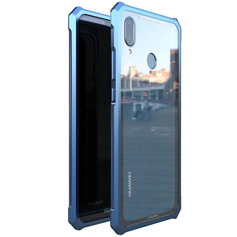 Оригинальный LUPHIE чехол для телефона HUAWEI P20/P20 Pro/P20 Lite металла Алюминий рамка + 9 H