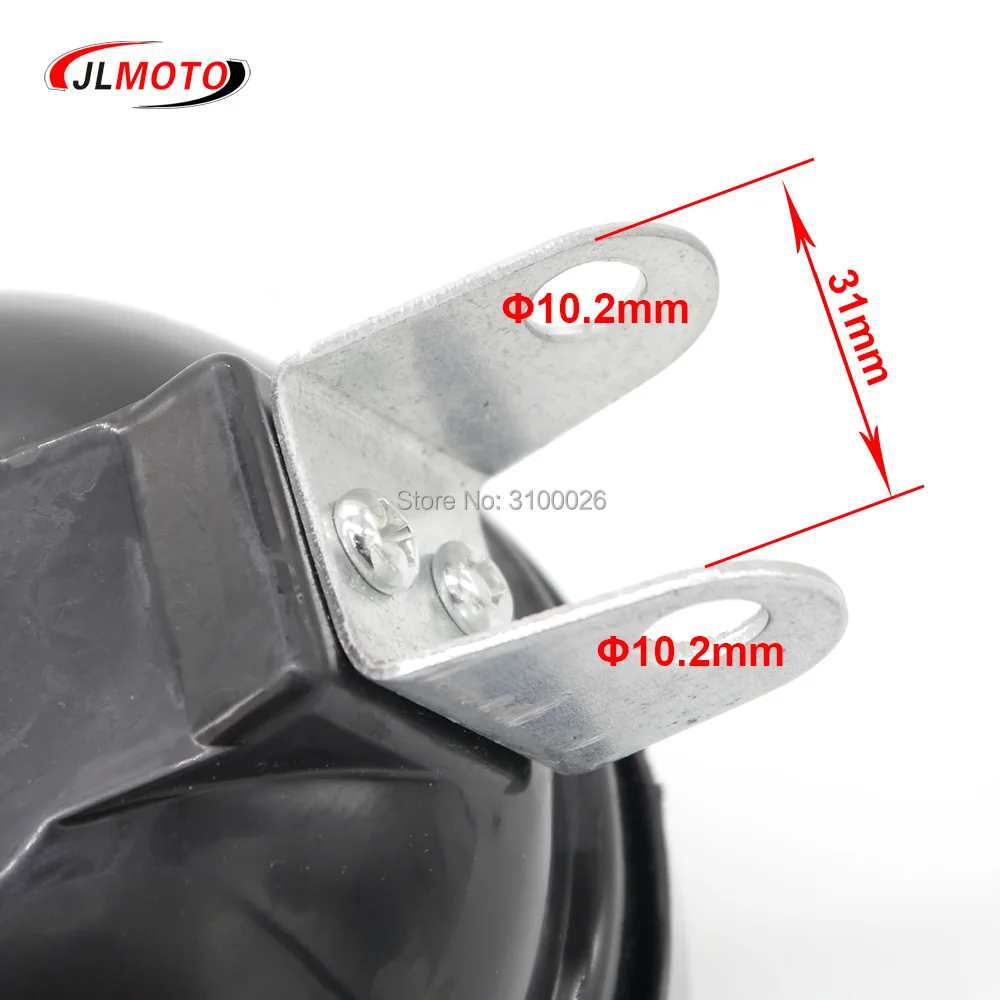 12V светодиодный передний светильник подходит для 110cc 150cc 200cc квадроцикл утилита