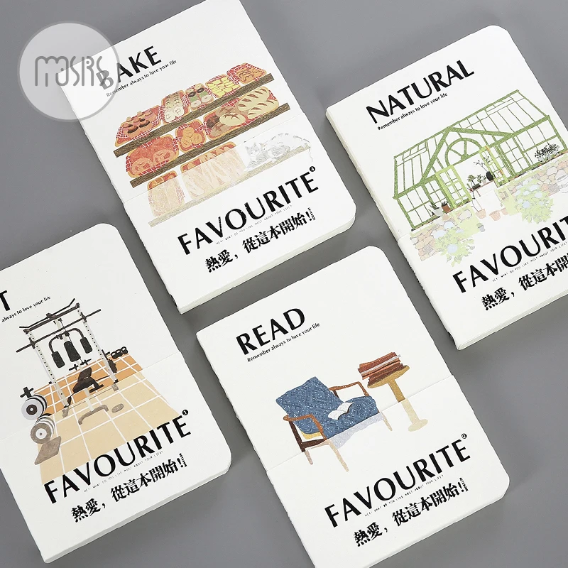 Новый Дневник для рисования милый школьный блокнот 80 листов альбом креативные