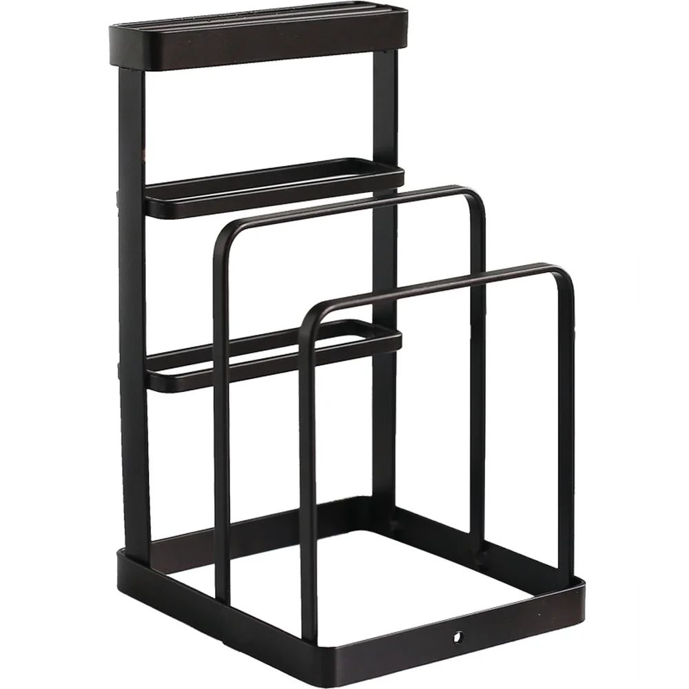 

1pc Kitchen knife holder cutting board rack multi-function household rack tool cutting board tray storage rack wx8151858