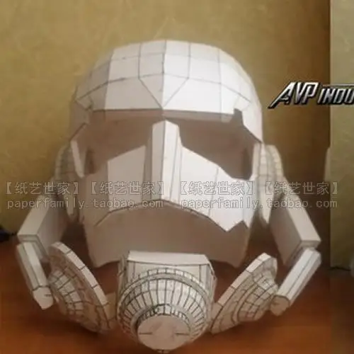 3D бумажная модель муравей мужская маска для шлема 1:1 носимая косплей реквизит