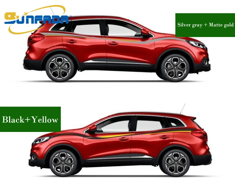 SUNFADA Лидер продаж спортивные стильные автомобильные наклейки на автомобиль для