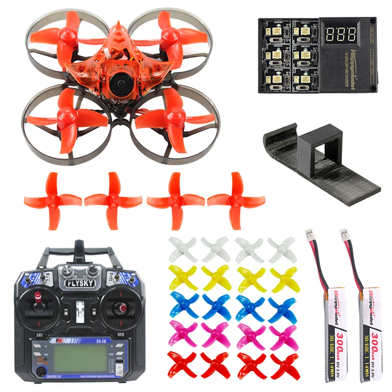 JMT 75 мм V2 Crazybee F4 Pro OSD 2S FPV RC гоночный Дрон Caddx EOS2 1200TVL мини-камера 25/200mW VTX RTF BNF Модернизированный Mobula7