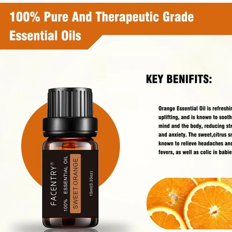 Эфирные масла 100% чистое натуральное эфирное масло для массажа 10 мл уход за