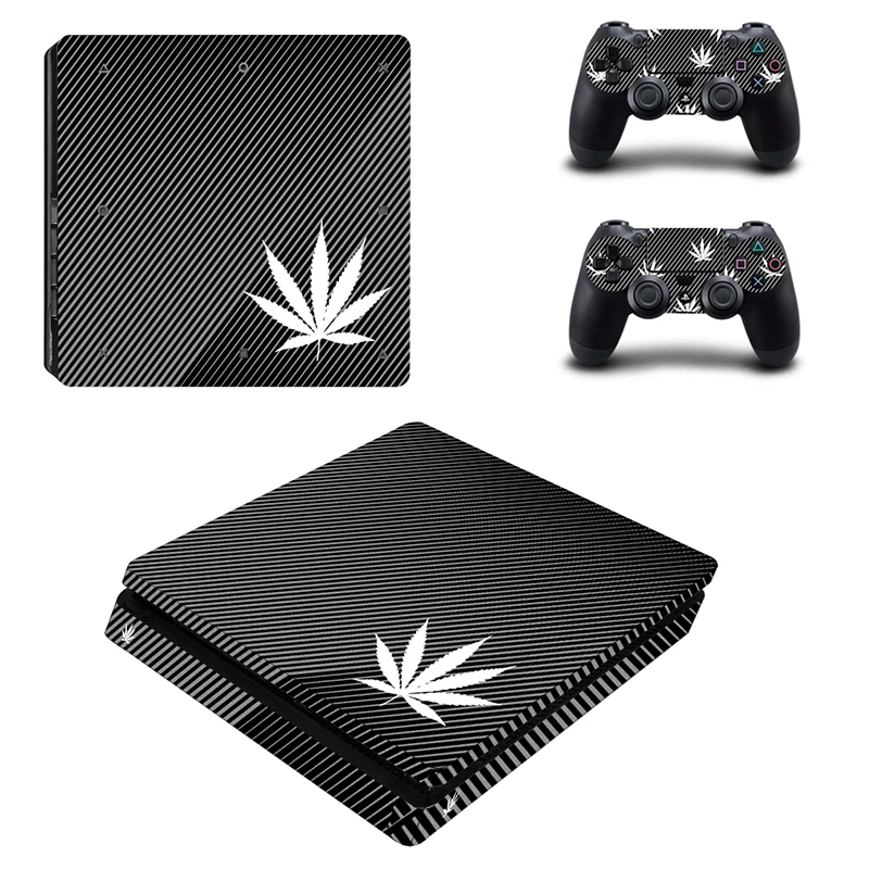 Кожи Стикеры наклейки травы предназначен для PS4 Playstation4 Slim консоли и 2 контроллера