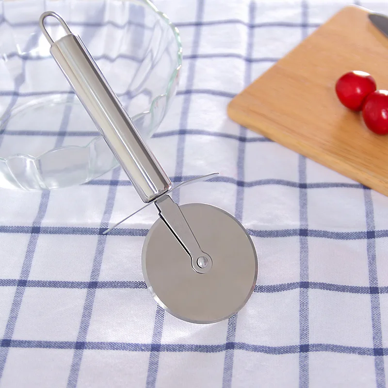 Семейные Кухонные гаджеты нож для пиццы домашний из нержавеющей стали кухонные