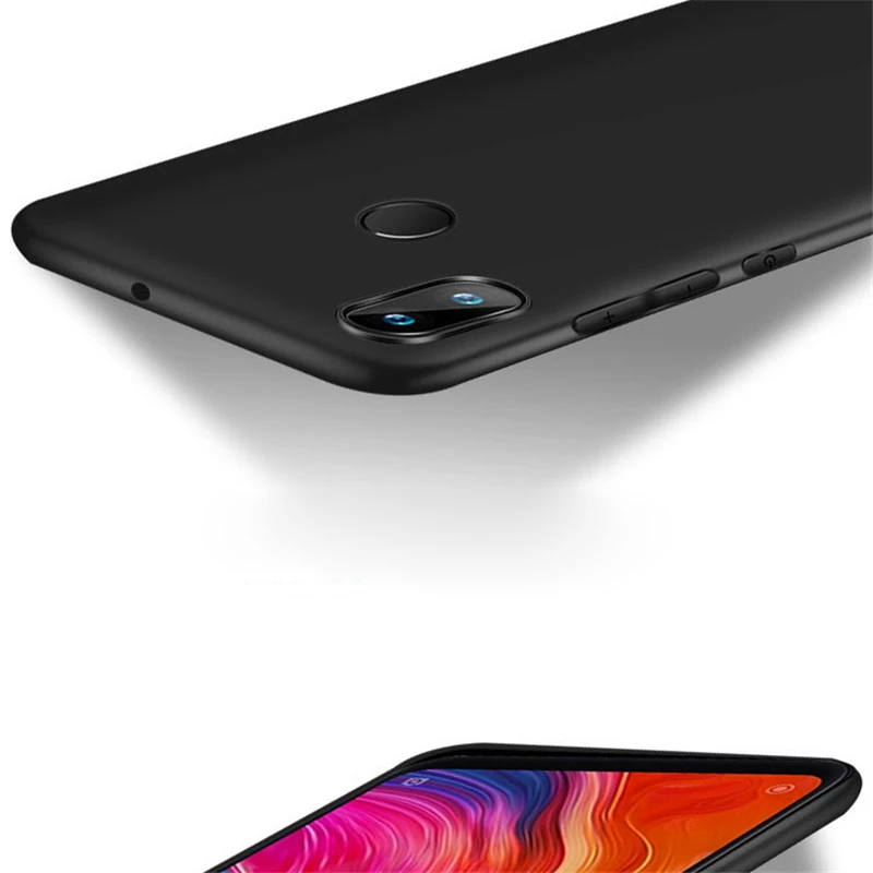 Силиконовый чехол для телефона Xiaomi Mi Max 3 2 Note Mix Легкий Чехол A1 A2 5 6 5S 8SE dye |