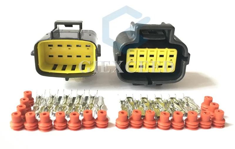 10 контактный разъем 174655 2/174656 7 174657 2 Econoseal J Series женский мужской водонепроницаемый