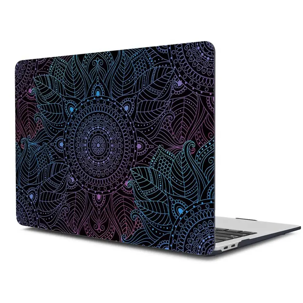 X035 Матовый прозрачный чехол для ноутбука Apple MacBook Pro retina 12 13 15 Touch Bar& Air 11 13,3 дюймов A1932 - Цвет: X035