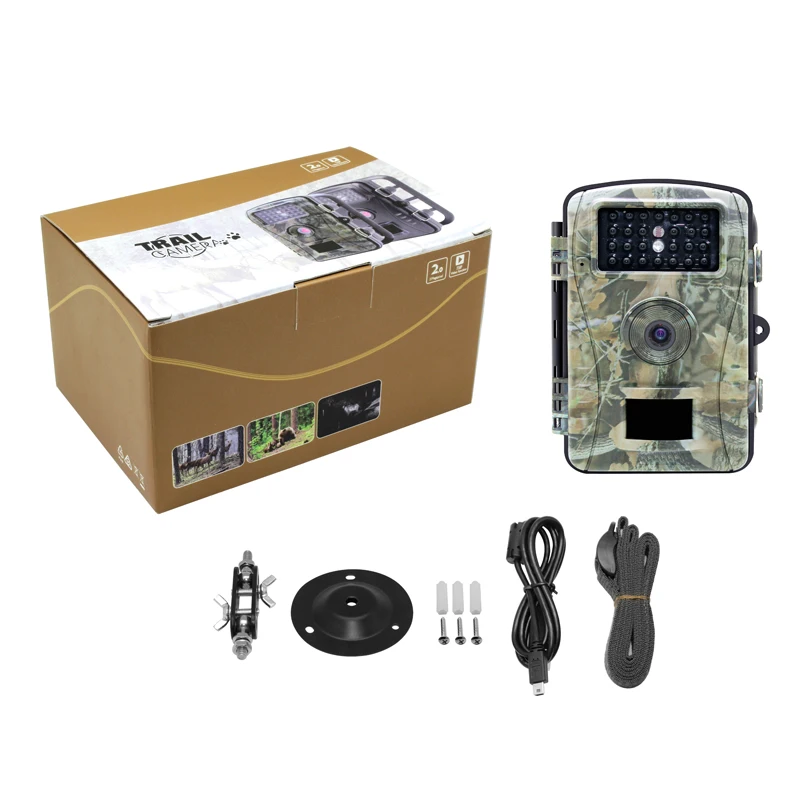 

Hot 8MP images 720P Infrared Hunting Trail Camera IP66 Wildlife Trail Cameras Motion Detection Outdoor Infrared Cameras