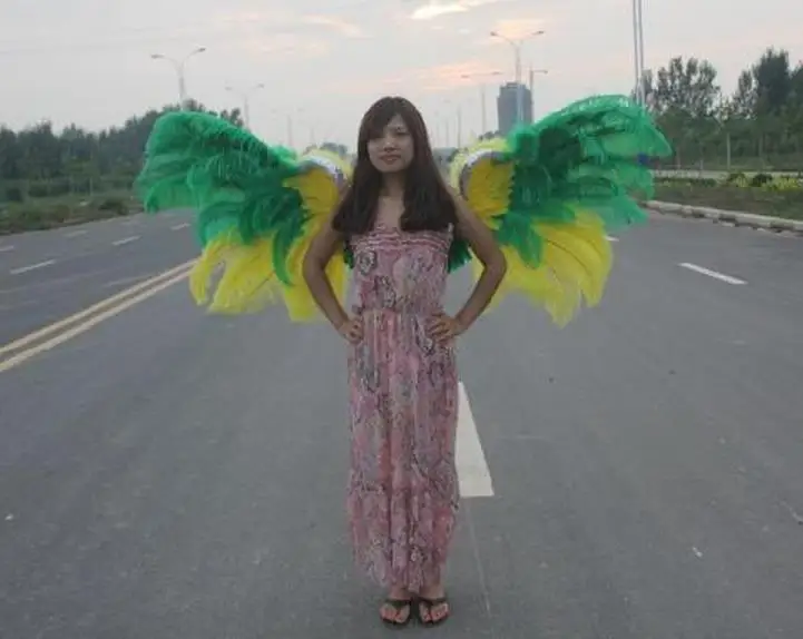 Высококачественные Симпатичные Крылья Ангела и пера для взрослых на заказ