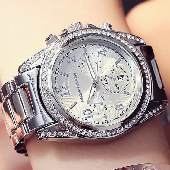 Женские кварцевые часы розовое золото с бриллиантом и стразами|wristwatch brand|wristwatch