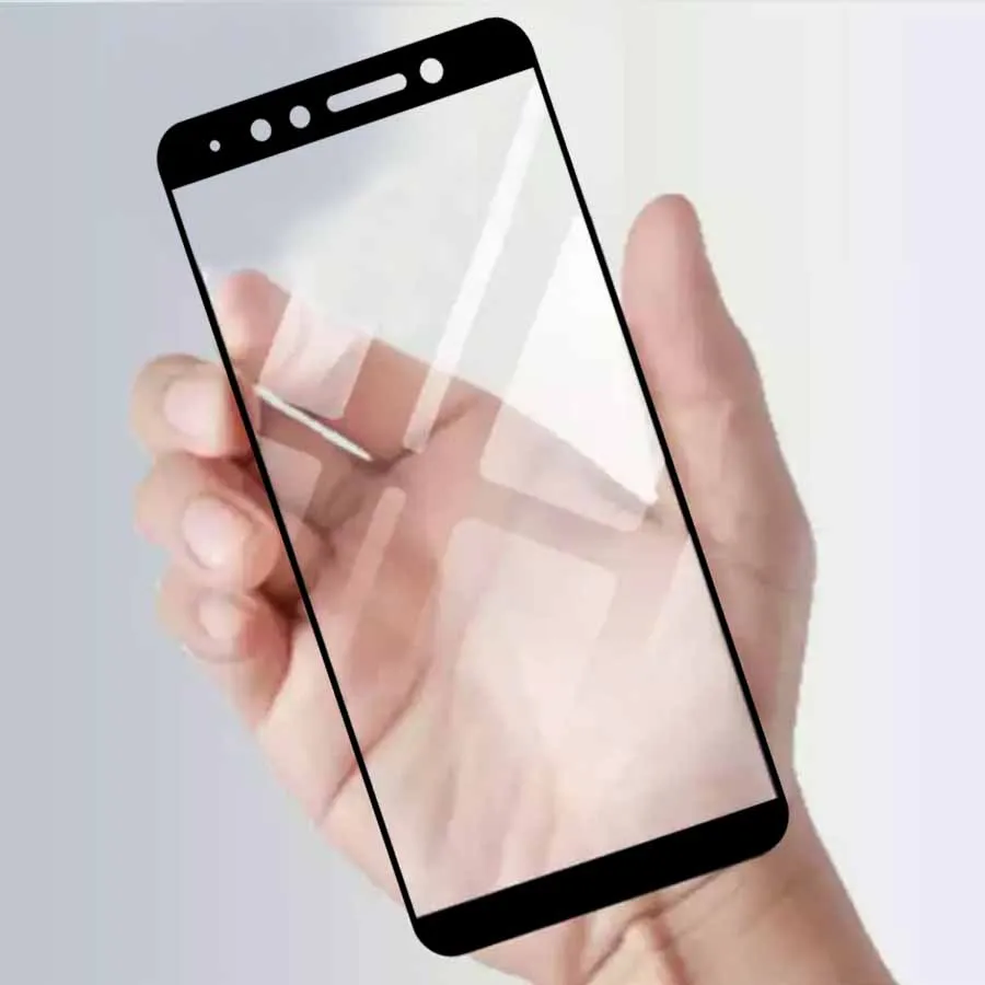 Защитное стекло для Huawei Y3 Y5 Y6 Y7 Prime 2017 Y9 2018 закаленное y32017 y52018 y62018 y72018 9y 6y | Бамперы -32953601878