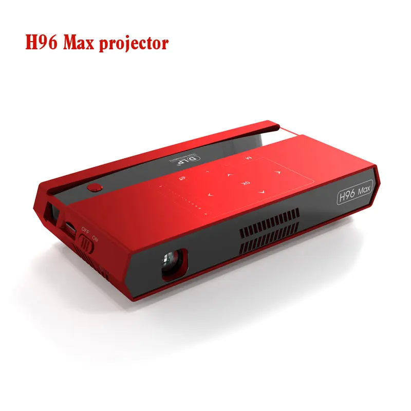 Голосовой проектор H96 max google Восьмиядерный Amlogic S912 2 ГБ + 16 Android 6 0 100 м lan порт