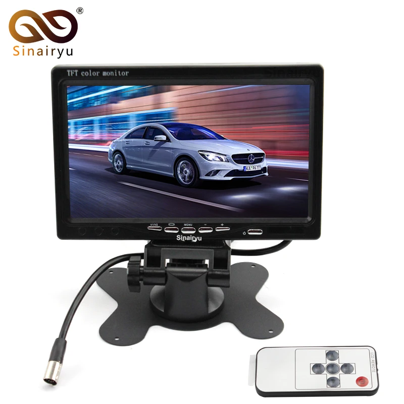 Sinairyu T701 10 шт. оптовая продажа 7 &quotдюймовый TFT ЖК светодиодный подсветка 2 видео