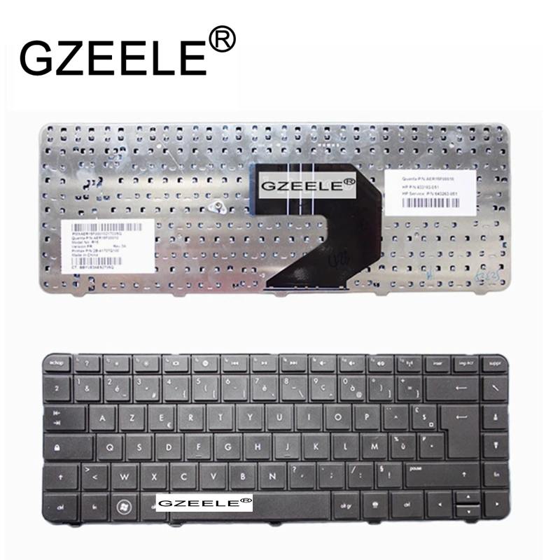 Французская клавиатура GZEELE для HP CQ430 CQ431 CQ635 G1 240 241 245 246 250 255 G0 AZERTY FR новая |
