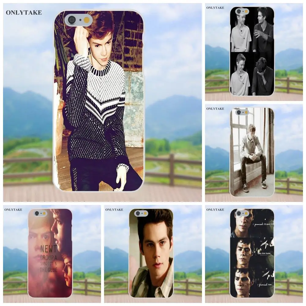 Vvcqod лабиринт бегун Томас Сангстер Dylan Brien для Apple iPhone 4 4S 5 5C SE 6 S 7 8 плюс X Galaxy Grand Core II