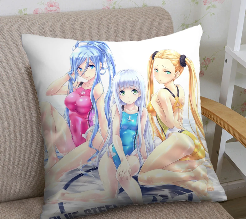 

Mxdfafa New Home Textile Two sided Square Throw Pillow Cover Cases Anime Arpeggio of Blue Steel Dakimakura cover