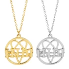 Ожерелье MQCHUN с подвеской в форме сердца его адского Величества, модное колье в готическом стиле из сплава, длинная цепочка для фанатов