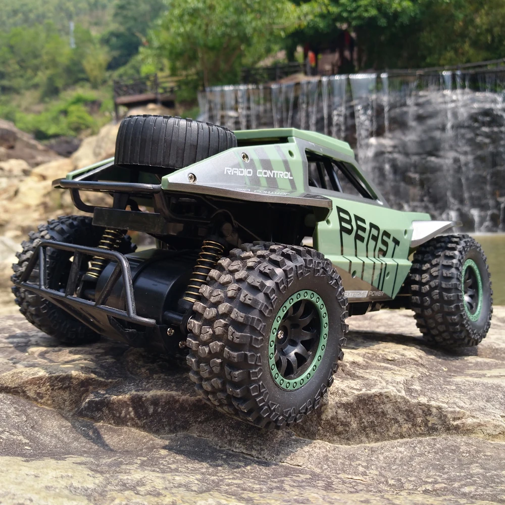Flytec 146A 1:18 RC автомобили рок Внедорожный гоночный автомобиль гусеничный грузовик 2,4 ГГц 4WD высокоскоростной Радиоуправляемый автомобиль багги