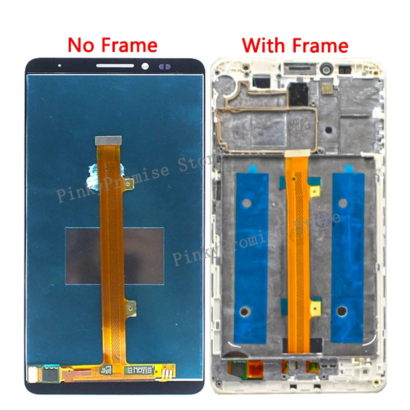 ЖК дисплей для Huawei mate 7 с сенсорным экраном и дигитайзером в сборе запасные части