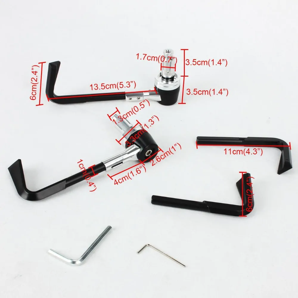 Мотоциклетный протектор руль 7/8 &quot22 мм рычаги сцепления для рук Harley Honda Kawasaki Yamaha