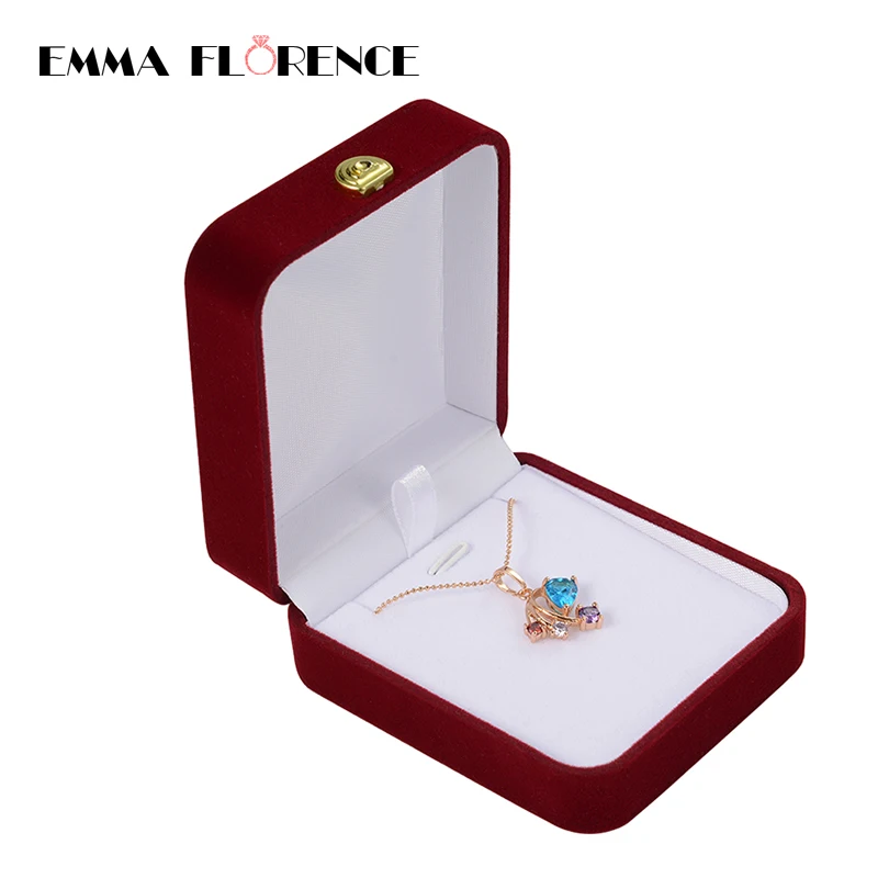 2 Размеры Качественный хлопок фланель ювелирные изделия Дисплей чехол и упаковка