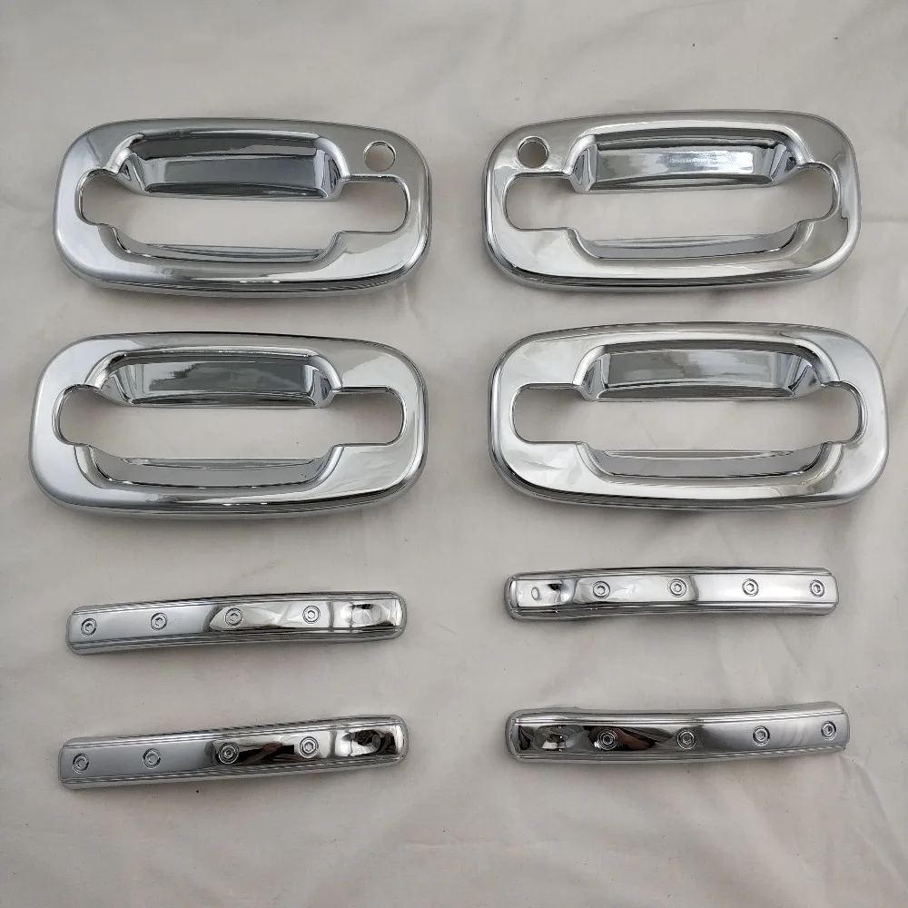 Высокое качество дверные ручки Крышка чаши ABS пластик хромирование 2000 2006 для